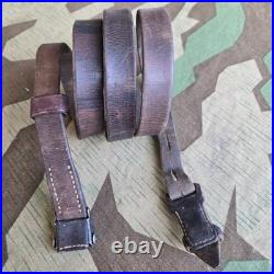 Original WWII German K98 G43 33/40 Mauser Leather Sling N82