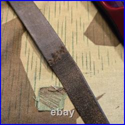Original WWII German K98 G43 33/40 Mauser Leather Sling ref#43N