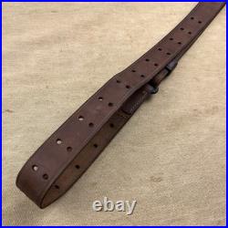 Original WWII US J. V. K. M1903 M1917 M1 Garand M1907 Leather Military Sling H2