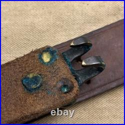 Original WWII US J. V. K. M1903 M1917 M1 Garand M1907 Leather Military Sling H2