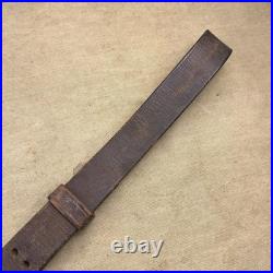 Original WWII US Unmarked M1903 M1917 M1 Garand M1907 Leather Military Sling H6