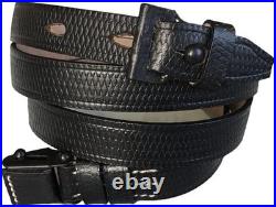 (Pack of 10) WWII German Mauser K98 Leather Rifle Sling M48 Yugoslavian 98K Blac