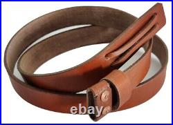 (Pack of 2) British 1871 Martini Henry Lee Leather Rifle Sling Tan