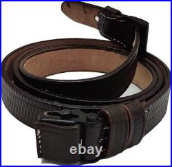 (Pack of 20) WWII German Mauser K98 Leather Rifle Sling M48 Cross Hatch Strap
