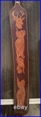 Pathfinder Padded Leather Rifle Strap CB377P