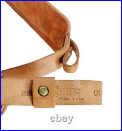 Pathfinder Vintage Leather Rifle Sling CN3OOP USA Made NEW NOS