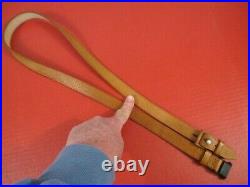 Post-WWII German Leather Sling for the K98 Mauser Rifle Original Unissued