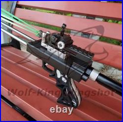 Powerful catapult Hunting Slingshot Rifle Safe Stainless Steel Shooting Outdoor