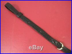 Pre-WWI French Army Leather Rifle Sling for Mle 1866 Chassepot Rifle Original