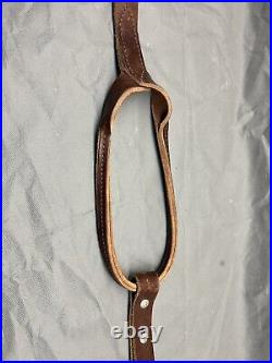 Pronghorn Leather Rifle Sling Riverside Sling Comapny Cowboy Action USA made