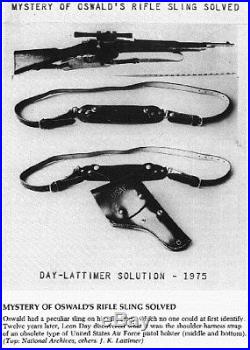 RARE Lee Harvey Oswald USAF M13 Leather Rifle Sling JFK/Kennedy Assassination