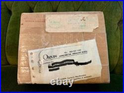 RARE Vintage 80s ORVIS Shotgun Carry Sling Brown Leather NIB