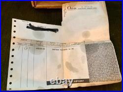 RARE Vintage 80s ORVIS Shotgun Carry Sling Brown Leather NIB