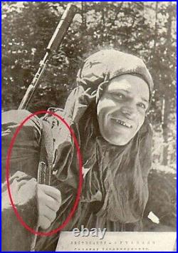 RARE Z-Stitch Leather WWII Mosin Nagant Russian 91/30 Rifle Sling