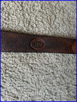 REDNECK Custom Leather Rifle Sling Hand Tooled And Made in the USA