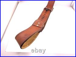 RH VTG Anschutz Shiessriemen Leather Sling No. 7400 DBGM For Rifle Very Nice