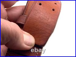 RH VTG Anschutz Shiessriemen Leather Sling No. 7400 DBGM For Rifle Very Nice