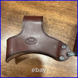 RLO Leather No Drill Harnessed Sling For Lever Action Rifle. 30-30 Rifle