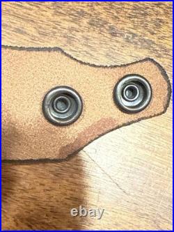 RLO Leather No Drill Harnessed Sling For Lever Action Rifle. 30-30 Rifle