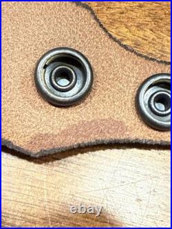 RLO Leather No Drill Harnessed Sling For Lever Action Rifle. 30-30 Rifle