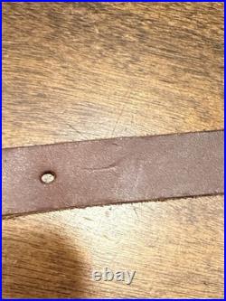 RLO Leather No Drill Harnessed Sling For Lever Action Rifle. 30-30 Rifle