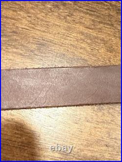 RLO Leather No Drill Harnessed Sling For Lever Action Rifle. 30-30 Rifle