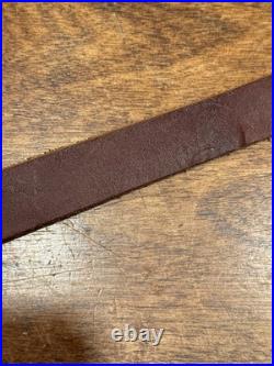 RLO Leather No Drill Harnessed Sling For Lever Action Rifle. 30-30 Rifle