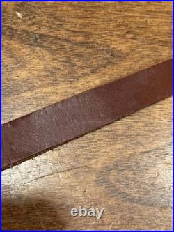 RLO Leather No Drill Harnessed Sling For Lever Action Rifle. 30-30 Rifle