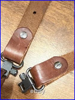 RLO Leather No Drill Harnessed Sling For Lever Action Rifle. 30-30 Rifle