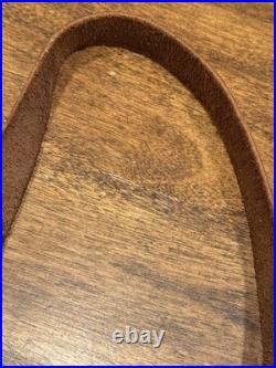 RLO Leather No Drill Harnessed Sling For Lever Action Rifle. 30-30 Rifle