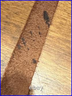 RLO Leather No Drill Harnessed Sling For Lever Action Rifle. 30-30 Rifle