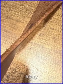 RLO Leather No Drill Harnessed Sling For Lever Action Rifle. 30-30 Rifle