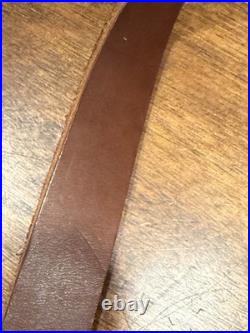 RLO Leather No Drill Harnessed Sling For Lever Action Rifle. 30-30 Rifle