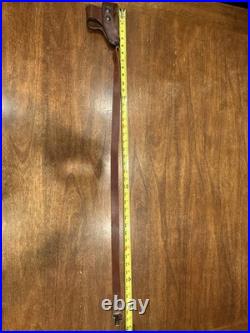 RLO Leather No Drill Harnessed Sling For Lever Action Rifle. 30-30 Rifle