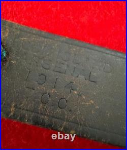 Rare! Original WW1 US M1907 Sling For 03 Springfield or M1917 Rock Island 1914