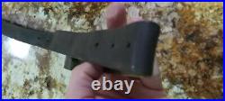 Rare Original WW2 Japanese Arisaka Rifle Leather Sling with Kanji High grade 38 99