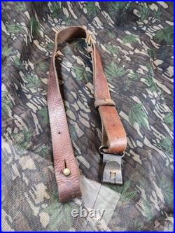 Rare Swiss K31 K11 Original Leather Rifle Sling No Markings