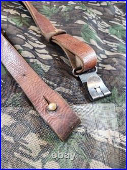 Rare Swiss K31 K11 Original Leather Rifle Sling No Markings
