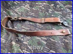 Rare Swiss K31 K11 Original Leather Rifle Sling No Markings