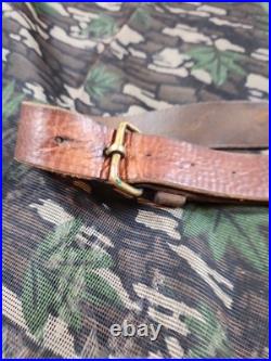 Rare Swiss K31 K11 Original Leather Rifle Sling No Markings