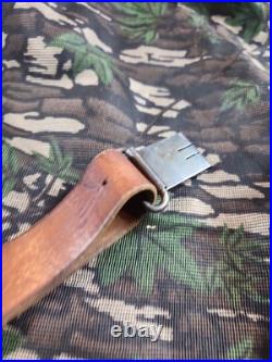 Rare Swiss K31 K11 Original Leather Rifle Sling No Markings