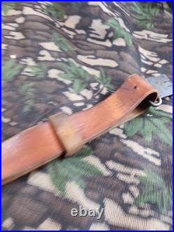 Rare Swiss K31 K11 Original Leather Rifle Sling No Markings