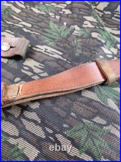 Rare Swiss K31 K11 Original Leather Rifle Sling No Markings