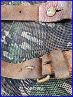 Rare Swiss K31 K11 Original Leather Rifle Sling No Markings