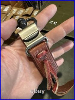 Rare Vintage George Lawrence Leather Target Rifle Shooting Sling. Size Large