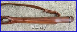 Remington 700 ADL Long Action Factory Hardwood Stock with Nice Leather Sling