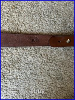 Remington Custom Leather Rifle Sling Hand Tooled And Made in the USA