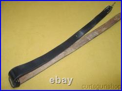 Reproduction Civil War Type Black Leather Rifle Sling