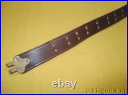 Reproduction Military Style Brown Leather Rifle Sling CS 1917