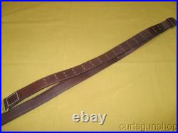Reproduction Military Style Brown Leather Rifle Sling CS 1917